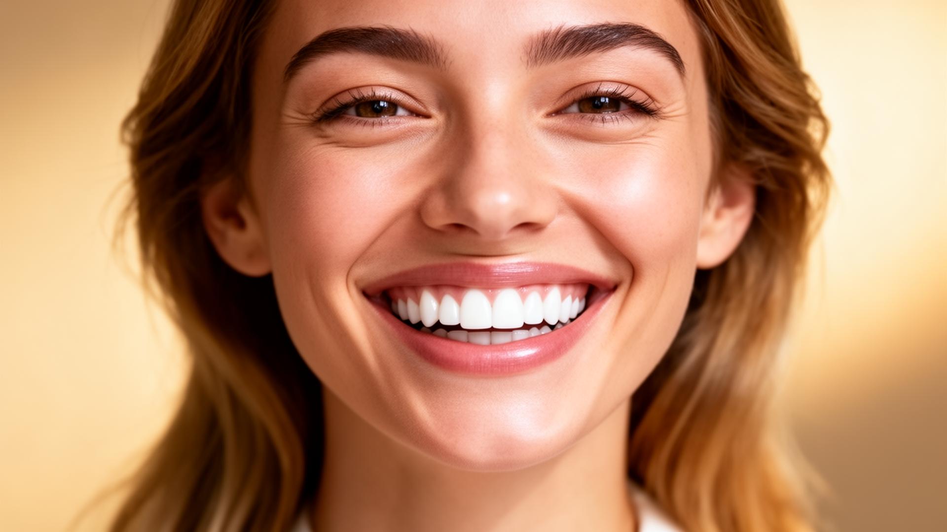 Woman with a bright confident smile